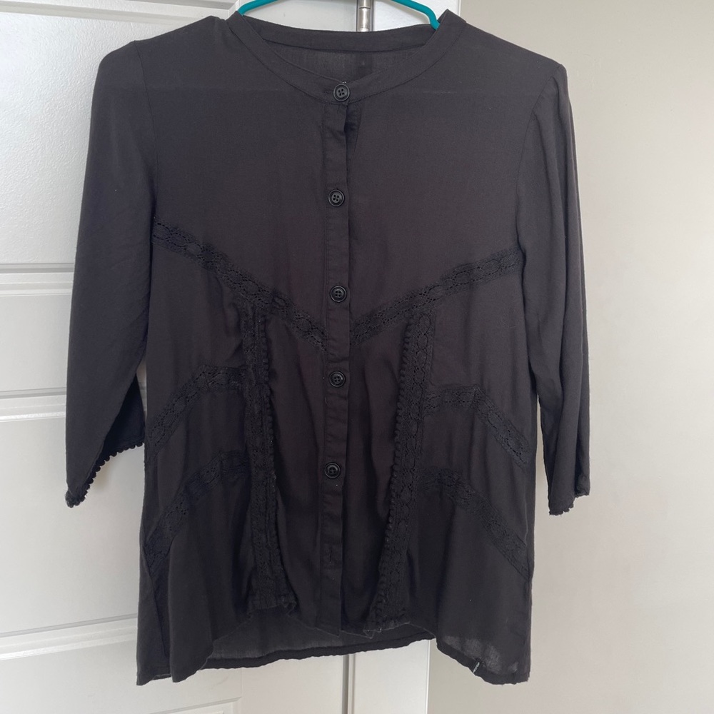 Volcom Button Down Blouse